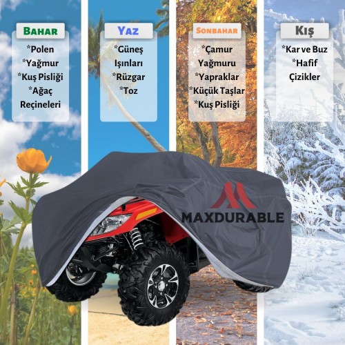 MaxDurable Polaris Sportsman 570 Touring Brandası Dört Mevsim